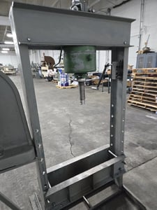 50 Ton Dake #50H, Adjustable Hydraulic H-Frame Shop Press