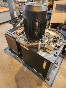 10 HP Hydac #TBM 0704, Hydraulic Power System with Cooling, 420V, 3 Ph., 60 CYC, 2012