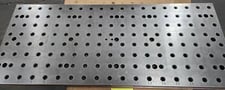 Chick #C0901002, Workholding Foundation Plate, 37.25" L x 16" width x 1.4" H, 203 LBS, 12MM Bolt Holes