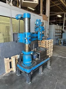 Darbert #TF-900S, Radial Drill, 5.3 HP, 600V, 38MM Capacity, MT4 Taper, 2004