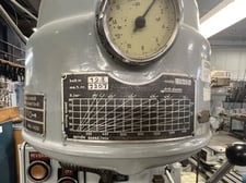 Alzmetall #AB3 ESV, Drill Press, 11-1/4" Distance Max, 22" x 24" Table, 6" Quill Stroke