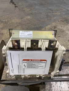 Toshiba #HCV-1JBU, Low Voltage Vacuum Contactor, 1500V, 600A, 42KA, 100-240V AC/DC, 2016
