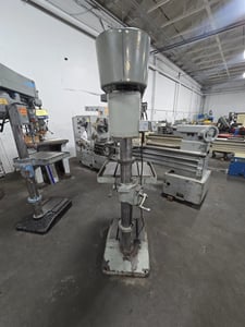 20" Clausing #2286, Single Spindle Drill Press, Variable Speed, 0.75/1.5 HP Motor