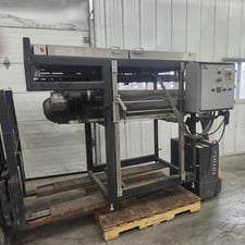 Hamer #2080, Automatic Form Fill Seal Bagging Line, Hot Knife Sealer, Bulk Material Bagging, 2001