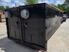 Texas Pride 30 Yard Roll-Off Open Top Containers, Heavy-Duty Steel, 20' L, Double Barn Doors, 2021 (3