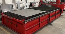 DynaTorch #XLS, 5' x 10' CNC plasma cutting table, Hypertherm Powermax65 65 Amp, Downdraft, Auto THC, 2016