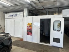 AFC Finishing Systems #CP-1, Paint Finishing Booth, Spray Booth w/ Mixing Room, Prep Bench, Ventilation, 2013