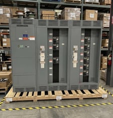 2500 Amps, Square D QED-2, PowerPact Switchboard, 415Y/240 Volts, 3 Phase 4 Wire, w/ PJ Series Breakers
