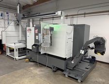 Haas #ST-25Y, CNC Lathe, 10" Chuck, 3,400 RPM, Y-Axis, Live Milling, 12-Station Turret, Parts Loader, 2022