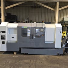 DMC #DL-30, CNC Lathe, 24" Swing, 10" Chuck, 30 HP, 3,000 RPM, 12-Station Turret, Fanuc Oi-TD, 2016