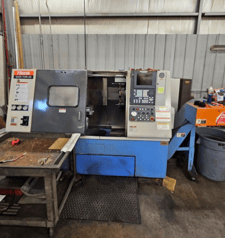 Mazak #Quick Turn 250, CNC Lathe, 23.6" Swing, 8" Chuck, 20 HP, 5,000 RPM, Tailstock, Chip Conveyor, 2001