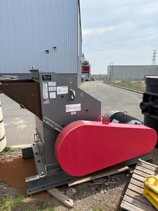 Schutte #RC-2232, hammermill shredder, 22" x 32" feed opening, 60-75 HP, 50-60 TPH