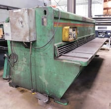 1/4" x 10' Accurshear #25010LP, hydraulic shear, 36" front operated power back gauge, 8' squaring arm
