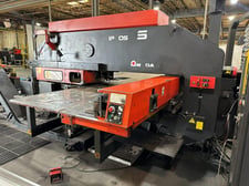 33 Ton, Amada #Vipros-357, CNC turret punch, 58 station, 2 automatic index, 48 x 96" table, Amadan 04PC, 2