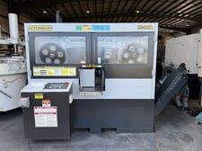 14" x 14" Hyd-Mech #H-14A, automatic horizontal bandsaw, 1-1/4" x 15' 2" blade, 49-380 SFM, 2018