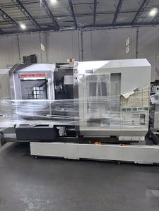 Mori Seiki #NZ1500T2Y2, CNC lathe, 31.5" swing, 3-jaw, 2" bar, 44.4" centers, 12.5" dia., 31.9" lgth