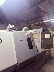 Haas #SL-30, CNC Turning Center, 30" swing, 3" bar, 34" turning length, 30 HP, 3400 RPM, 12-turret, live