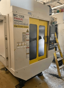 Fanuc #Robodrill-A-D14MIA5, 3-Axis CNC Vertical Machining Center, 15.7" x 25.6" table, 19.7" X, 15.7" Y, 13"