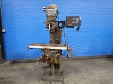 Bridgeport, Vertical Mill, 9" x 36" table, Bausch & Lomb AcuRite III digital read out, 1 HP