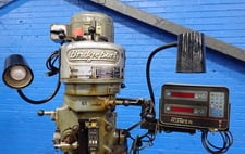 Bridgeport, Vertical Mill, 9" x 42" table, Bausch & Lomb AcuRite III digital read out, 1 HP