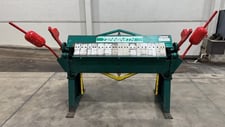 12 gauge x 4' Tennsmith #U4812, 1/4" min reverse, 2"-4" finger widths, serial #13348