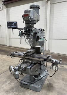 Bridgeport #Series-I, 9" x48" table, 30" X, 12" Y, 16" Z, 2 HP, power feed table & knee, R-8, digital read out