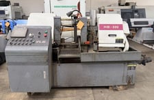 12.99" x 12.99" Weilishi #HB-330, horizontal band saw, 120.7 HP, 162.01" x 1.34" blade, 2023