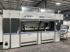 Modig #HHV-Hybrid, 5-Axis CNC horizontal machining center, 60" X, 20" Y, 10" Z, Knoll KF 400 coolant