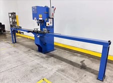 16 Ton, Mae Eitel #R-16, hydraulic straightening press, 3 HP, 6" stroke, 21.65" DL, 7.87" throat, 2021 (2