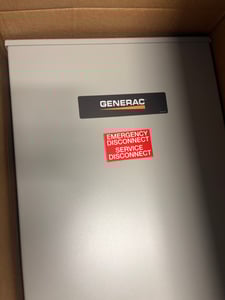 400 Amp. Generac RTSW400A3, Automatic Transfer Switch, power switch