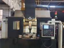 49.2" HNK #NT-10/12F, CNC vertical turret lathe, Fanuc 31iB, 39.4" table diameter, 31.5" turning height, 12