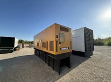 500 KW Caterpillar #3456, diesel generator set, 120/208 Volts, 3-phase, 764 HP @ 1800 RPM, EPA Tier 1, sound