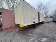 1250 KW Caterpillar #3512, portable diesel generator set, 480 Volts, 3-phase, 1800 RPM, trailer mounted, 1250