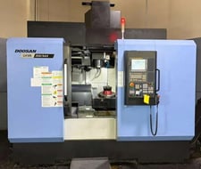 Daewoo Doosan #DNM-350, 5-Axis CNC vertical machining center, Doosan Fanuc i Series, 23.6" X, 25.8" Y, 19.7"