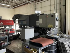 22 Ton, Strippit #U-1000-XP-OIPB, CNC turret punch w/ tooling, 20 station, 3 automatic index, 40" throat
