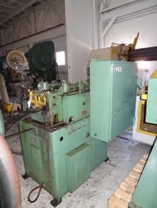 12" x .06" Littell #212-17PD, powered leveler, 17 roll, variable speed drive