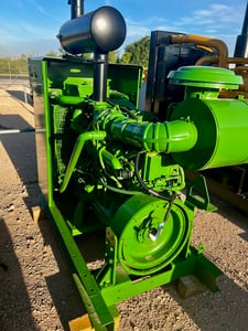 205 HP John Deere #6068HF485, diesel engine assembly, rad thru flywheel, S/N PE6068L175069