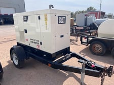20 KW Caterpillar #XQ-20, portable diesel generator set, S/N CAT0VGBE00808, 2011