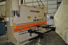 230 Ton, Niagara #HBM-230-10-12, hydraulic press brake, 12' overall, 126" between housing, 10" stroke, 17"