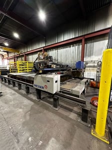 Messer #EdgeMaster-125, Dual Head Plasma Cutting System, 10' x 50' cutting capacity, Hypertherm HPR260 power