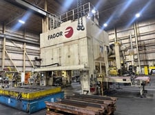 Fagor #LE4-1000-4000-2300, Blanking Press Line, 1000 ton, 11" slide adjustment, 47.24" shut height, 15.75"
