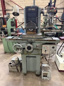 6" x 18" Lien Feng #LF-618, Manual Surface Grinder, electromagentic chuck, coolant tank, 200 Volt, 3PH
