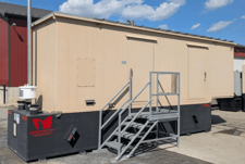 200 kW Caterpillar #D200-2, Diesel Generator, 3ph, C7.1 Engine, sound attenuated enclosure, 1640 Gal Tank