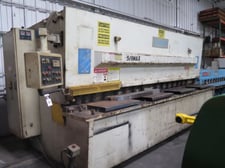 5/8" x 13' Durma #AHGM-4016, Hydraulic Power Squaring Shear, 8.6" stroke, 8-16 SPM, 2001