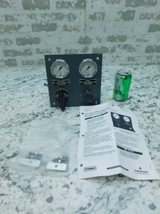 NEW Emerson Fisher 670 Panel Mounted Loading Regulator, 2 Gauge, 670GV-2