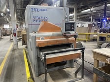 38" Newman #PST-4338, Planer Sander, 11" diameter drums, 2007
