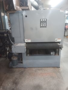 37" AEM #503-37 KP/S, 3-Head Planer Sander, 20 HP