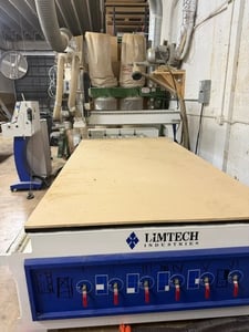 Limtech #C510D, CNC Router, 5' x10' table, 12 HP, Syntec Control, 24000 RPM, 8 tool, Dust Tech Collection