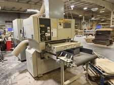 Timesavers #237-2KAICBT, Top and Bottom Planer Line, 37" W, 25/25 HP, variable speed feed