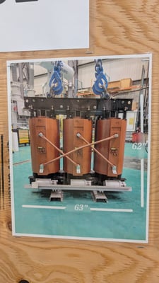 750 KVA 13200 Delta Primary, 600Y Secondary, Station